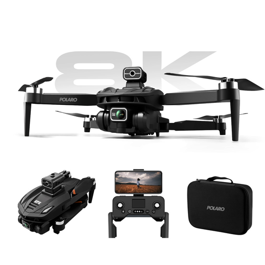 Polaro GPS-Drohne mit 8K-Kamera
